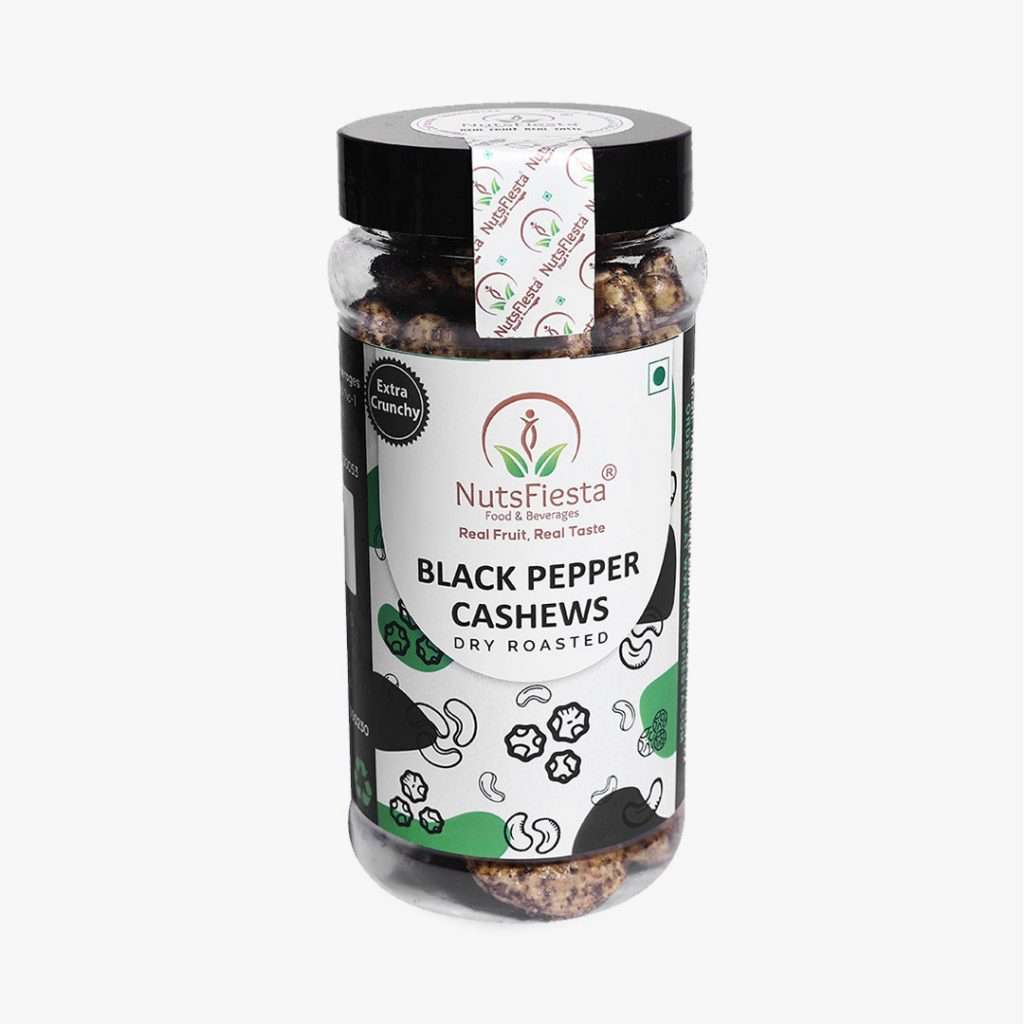 Black Pepper Flavoured Cashews