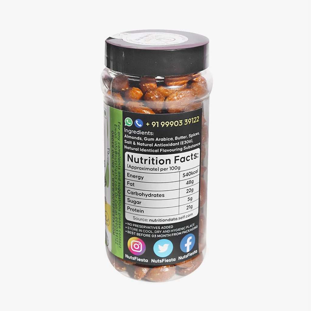 Butter & Herbs Flavoured Almonds