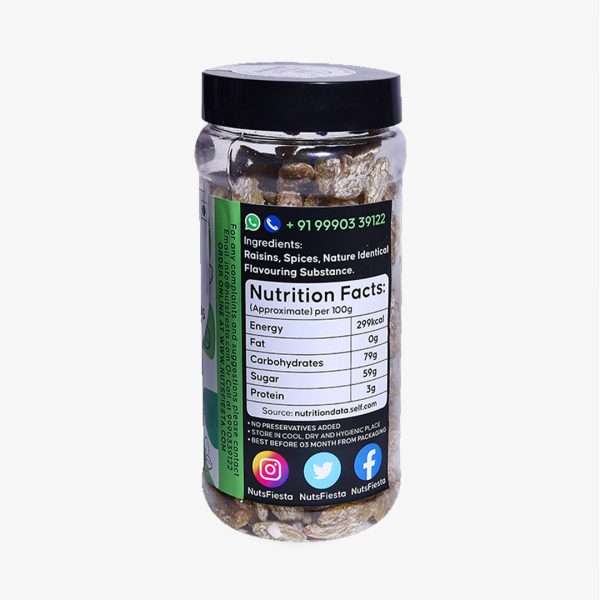 Cool Peppermint Flavoured Raisin